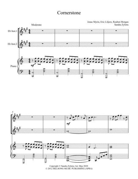 Cornerstone Treble Eb Instrument Duet Page 2