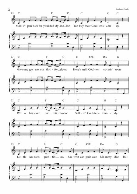 Coulter Candy Traditional Scottish Song Page 2