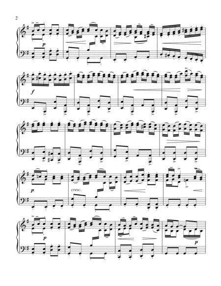 Country Wedding From The Moldau Solo Piano Page 2