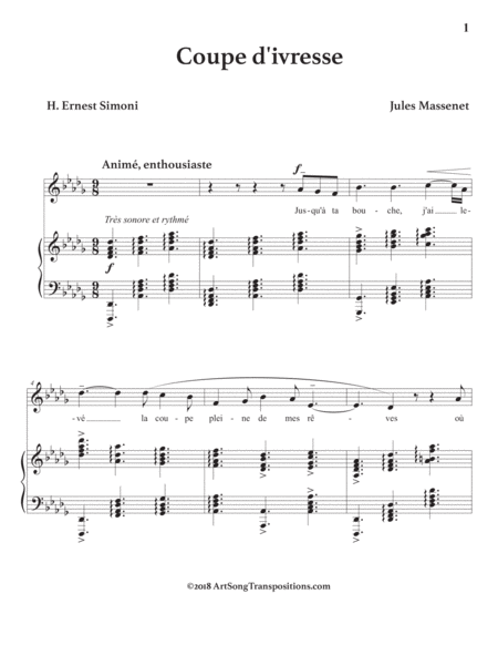 Coupe D Ivresse D Flat Major Page 2