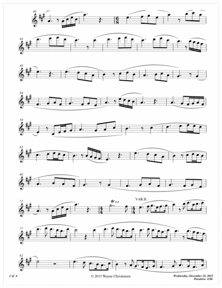 Courtship Flute Page 2