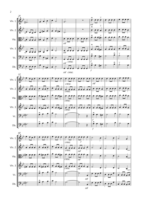 Coventry Carol For String Orchestra Page 2