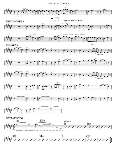 Crazy Alto Sax Page 2