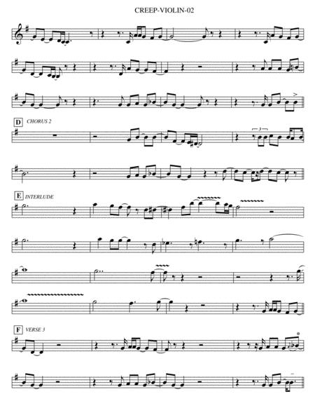 Creep Violin Page 2