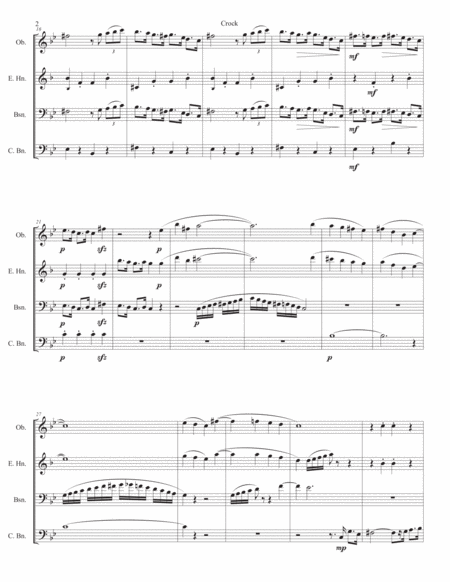 Crock For Double Reed Quartet Page 2