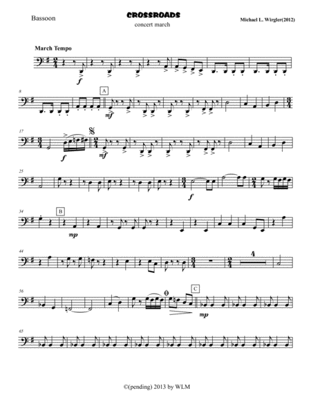Crossroads For Band Page 2