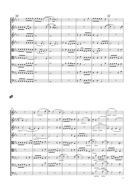 Crucifixus A 8 For String Orchestra Page 2