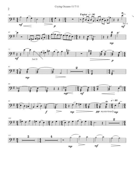 Crying Oceans Cello Part Page 2