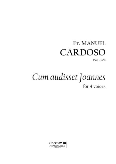 Cum Audisset Joannes Page 2