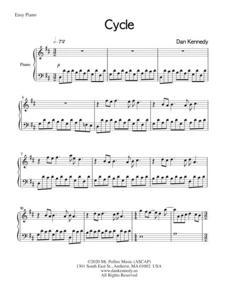 Cycle Easy Piano Page 2