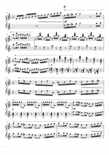 D Milhaud Scaramouche 1 Piano 4 Hands Page 2