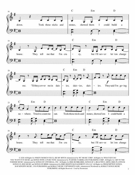 Daisies Intermediate Piano Page 2