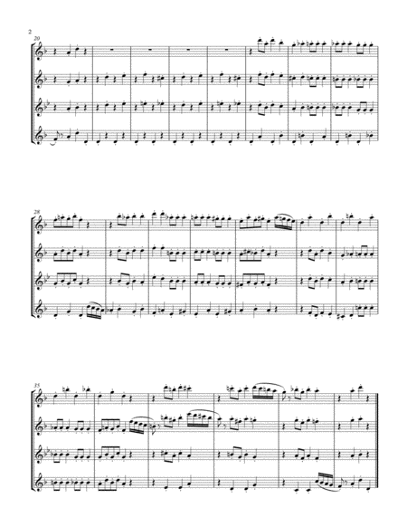 Dance Of The Sugar Plum Fairies From The Nutcracker Sax Quartet Aatb Page 2