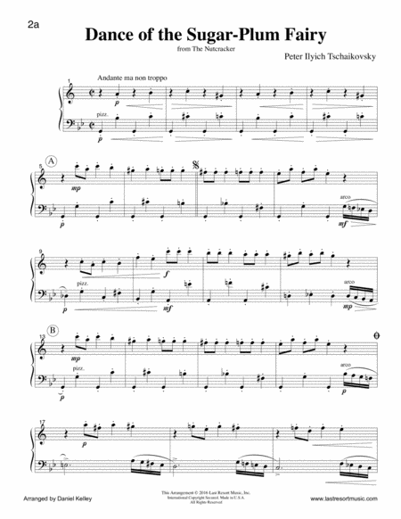 Dance Of The Sugar Plum Fairy From The Nutcracker For Clarinet Cello Or Bassoon Duet Music For Two Page 2