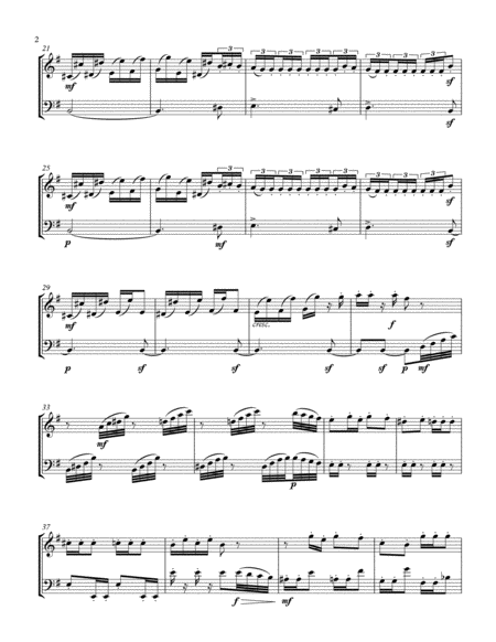 Dance Of The Sugar Plum Fairy From The Nutcracker Violin Cello Duet Page 2