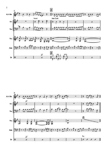 Dance With Me Tonight 6 Piece Jazz Combo 3 Horns Page 2