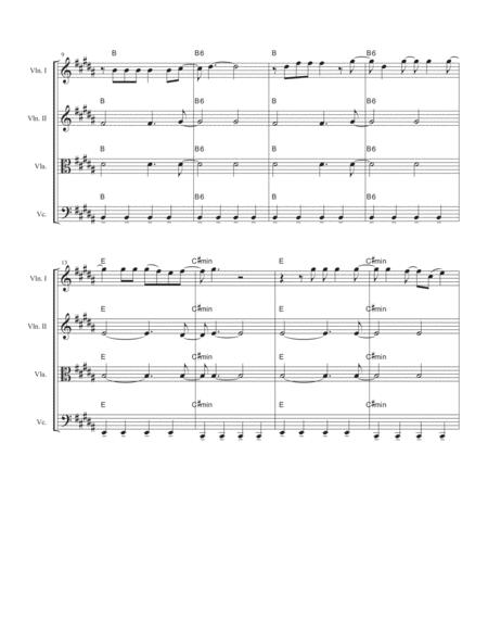 Dancing In The Dark String Quartet Page 2