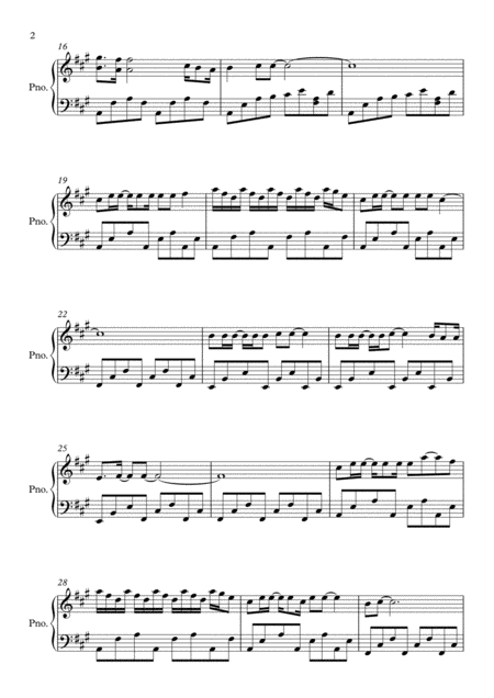 Dancing Queen By Abba Piano Page 2