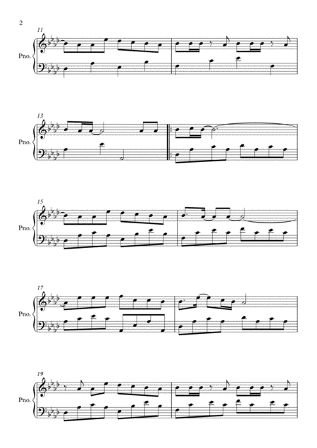 Dancing With A Stranger By Sam Smith Normani Piano Page 2