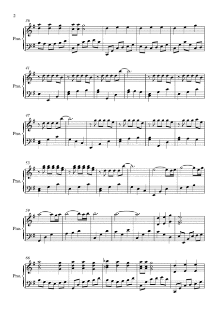 Dangerous Woman By Ariana Grande Piano Page 2