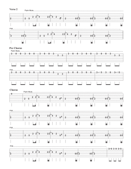 Dangerous Woman Solo Guitar Tab Page 2