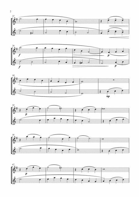 Danny Boy Duet For Alto And Tenor Saxophone Page 2