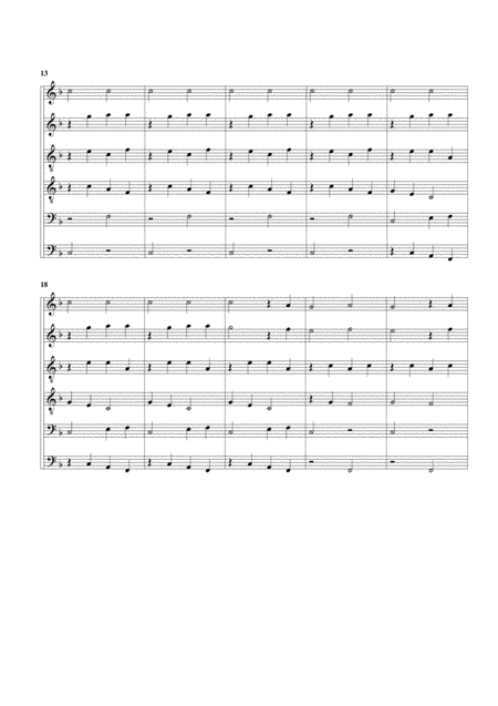 Das Glaeut Zu Speyer Arrangement For 6 Recorders Page 2