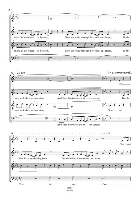 David Bowie Life On Mars Satb Page 2