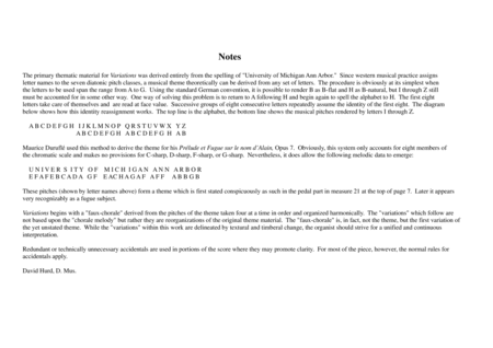 David Hurd Variations For Organ Page 2