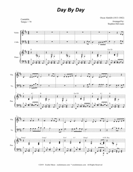 Day By Day Duet For Violin And Cello Page 2