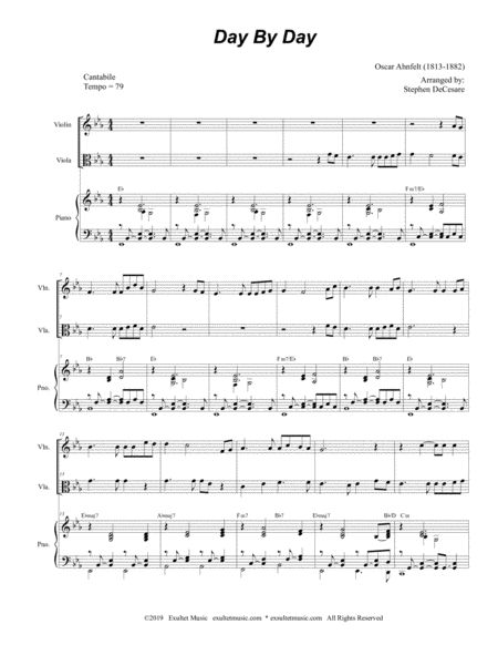 Day By Day Duet For Violin And Viola Page 2