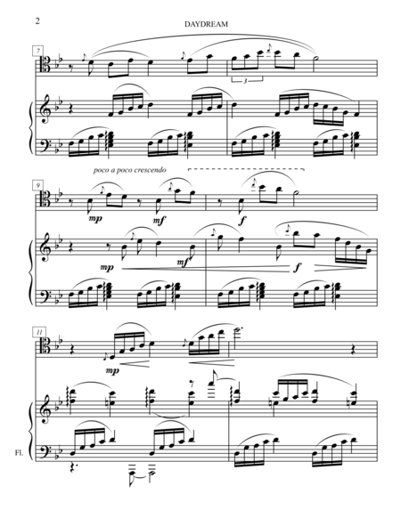 Daydream From Scenes From Childhood For Bassoon Piano Page 2