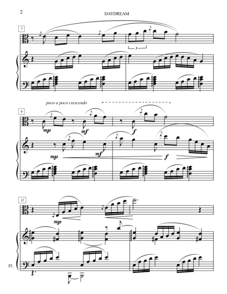 Daydream From Scenes From Childhood For Viola Piano Page 2