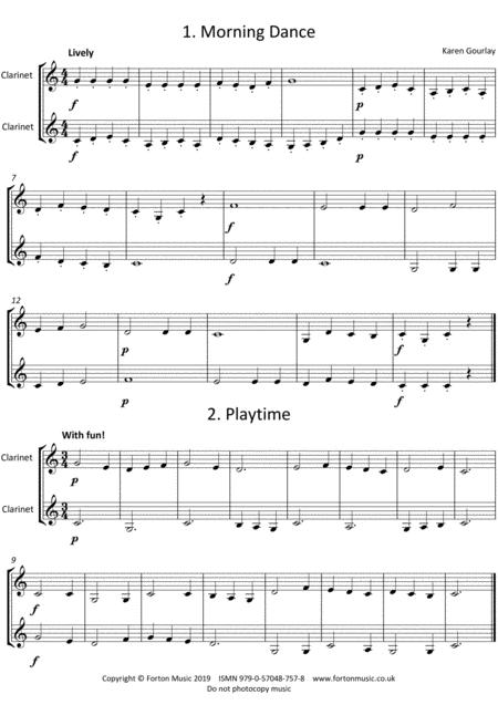Dazzling Duos Grade 1 Clarinet Page 2