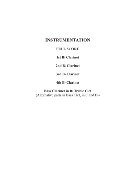 December The 25th For Clarinet Quintet Page 2