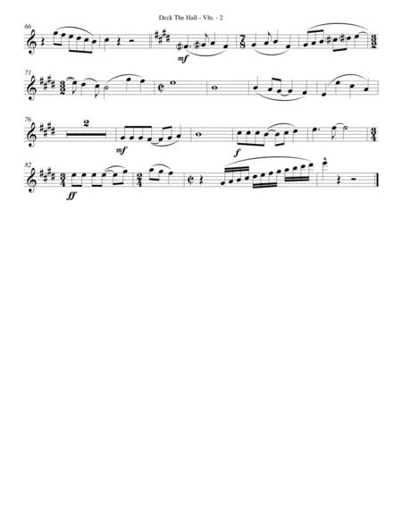 Deck The Hall String Instrumental Pack Page 2