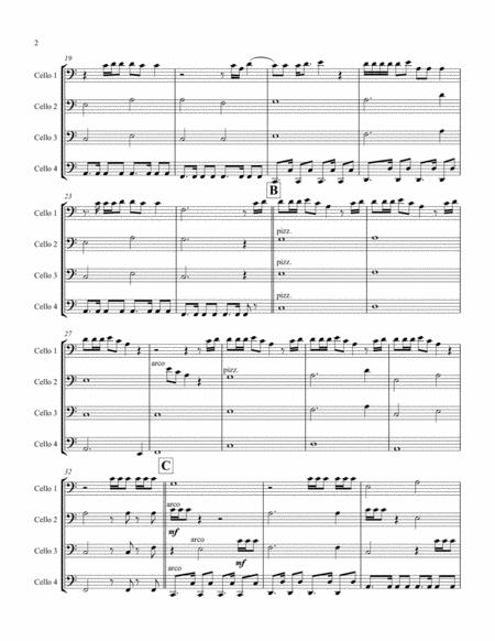 Delicate Cello Quartet Page 2