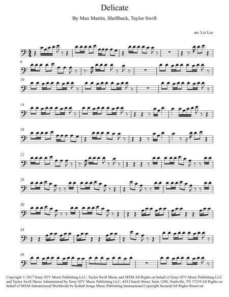 Delicate Cello Solo Page 2