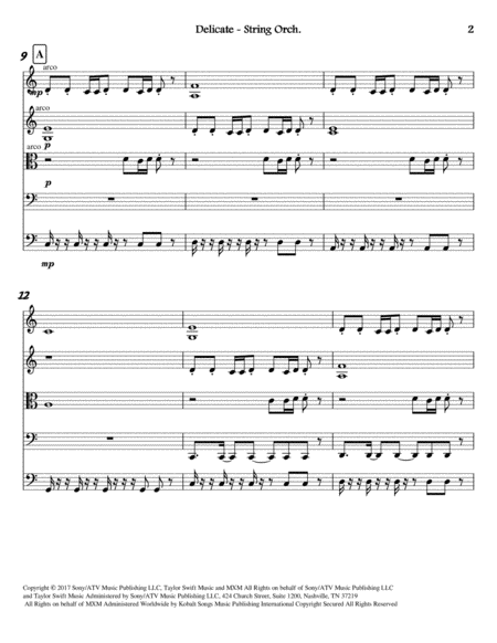 Delicate String Orchestra Page 2