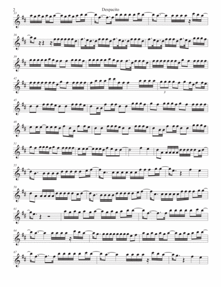 Despacito Alto Sax Page 2