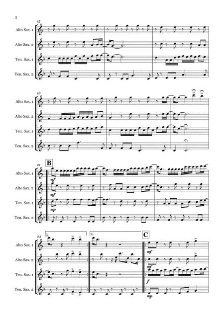 Despacito By Luis Fonsi Saxophone Quartet Aatt Page 2