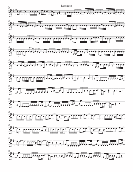 Despacito Trumpet Page 2