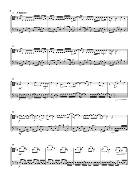 Despacito Viola Cello Duet Page 2