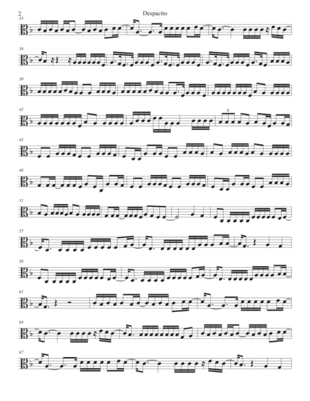 Despacito Viola Page 2