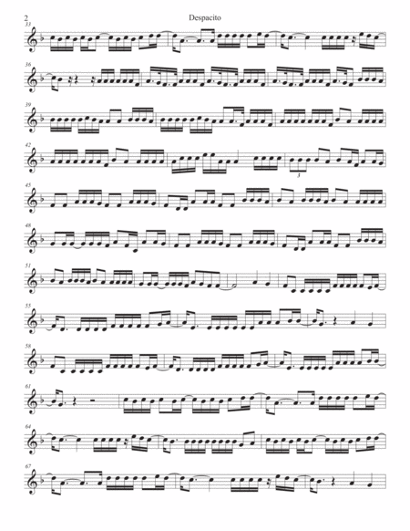 Despacito Violin Page 2