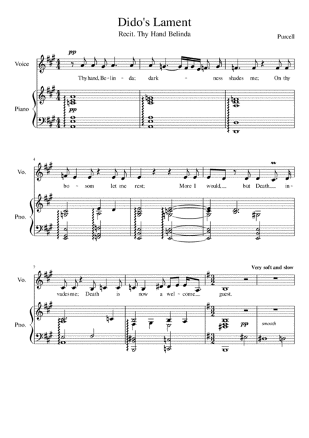 Didos Lament E Minor Page 2