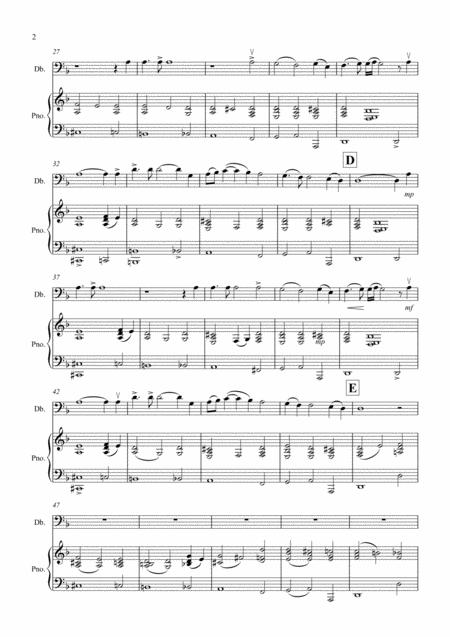 Didos Lament For Double Bass And Piano Page 2