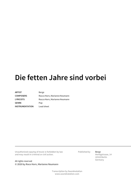 Die Fetten Jahre Sind Vorbei Page 2