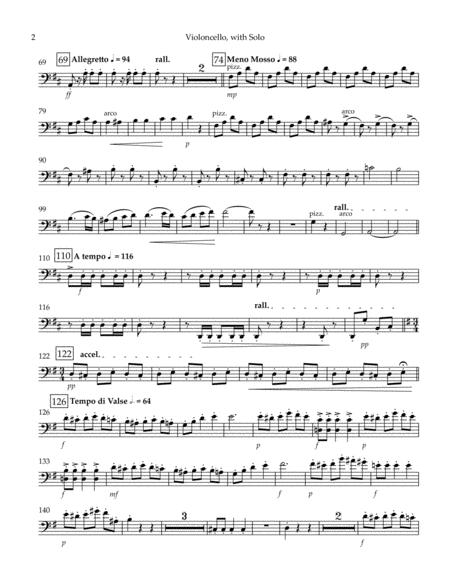 Die Fledermaus Overture Arr For String Orchestra Cello Page 2