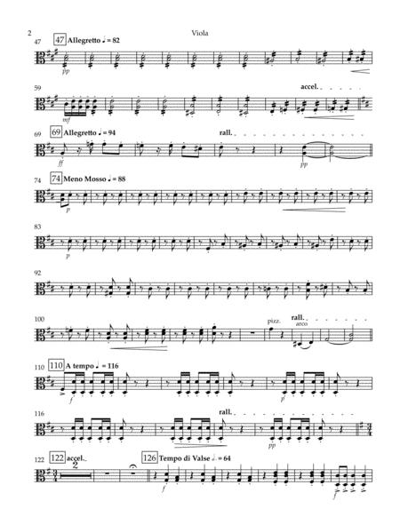 Die Fledermaus Overture Arr For String Orchestra Viola Page 2